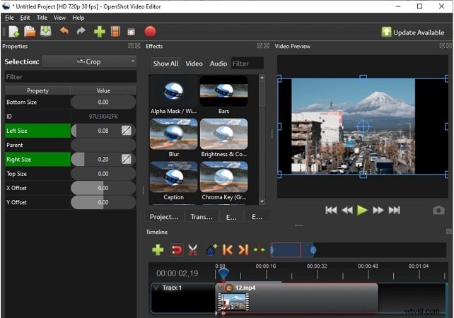 Video s bijsnijden in OpenShot:een complete gids (geen zwarte balken) 