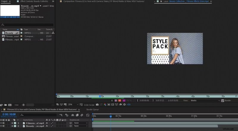 Beheersing van samenvoegen in After Effects:een uitgebreide gids 