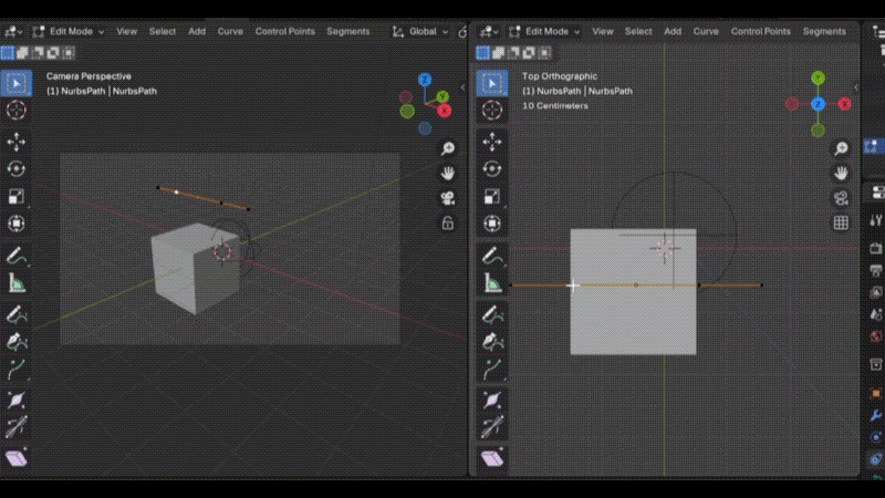 Blender-camera-animatie:vloeiende bewegingen met keyframes en paden | Handleiding 