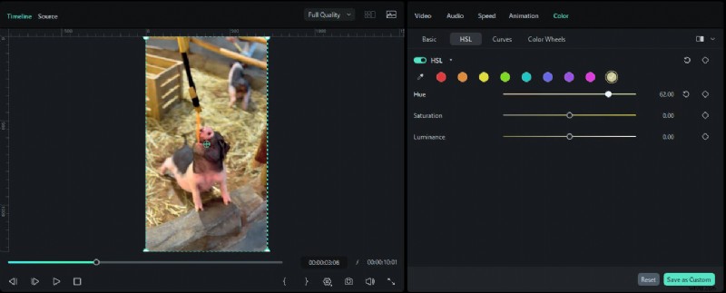 HSL secundaire kleurcorrectie in Premiere Pro:een uitgebreide handleiding 