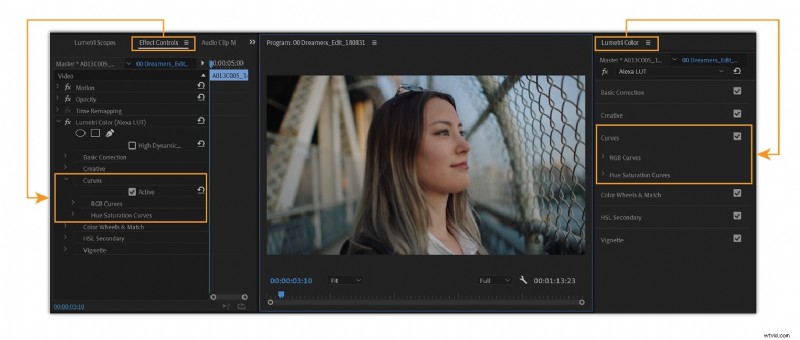 Premiere Pro Curves:een uitgebreide gids voor kleurcorrectie en -gradatie 