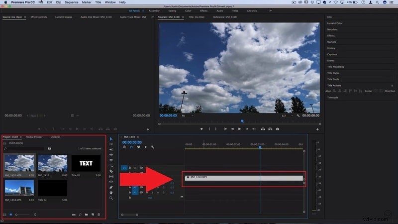 Premiere Pro-tekstmaskering:een eenvoudige handleiding voor het onthullen van video s en afbeeldingen 