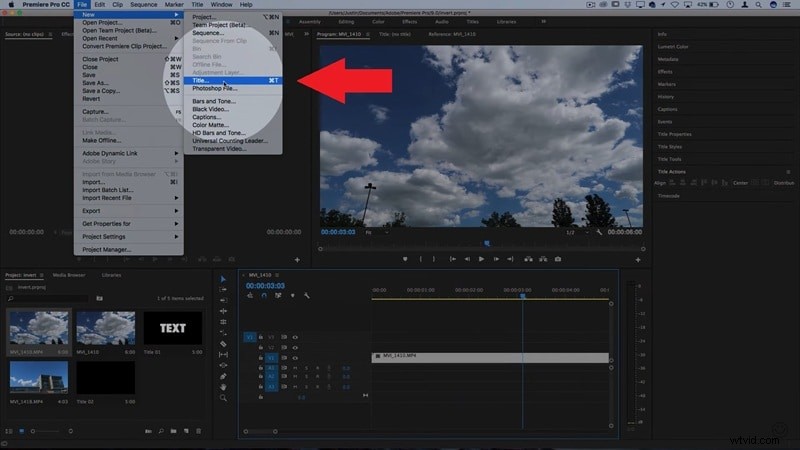 Premiere Pro-tekstmaskering:een eenvoudige handleiding voor het onthullen van video s en afbeeldingen 