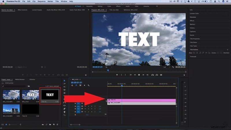 Premiere Pro-tekstmaskering:een eenvoudige handleiding voor het onthullen van video s en afbeeldingen 
