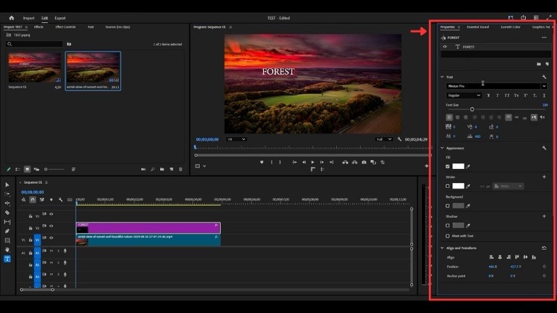 3D-tekst beheersen in Premiere Pro:voorinstellingen, sjablonen en aanpassingen 