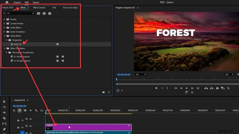 3D-tekst beheersen in Premiere Pro:voorinstellingen, sjablonen en aanpassingen 