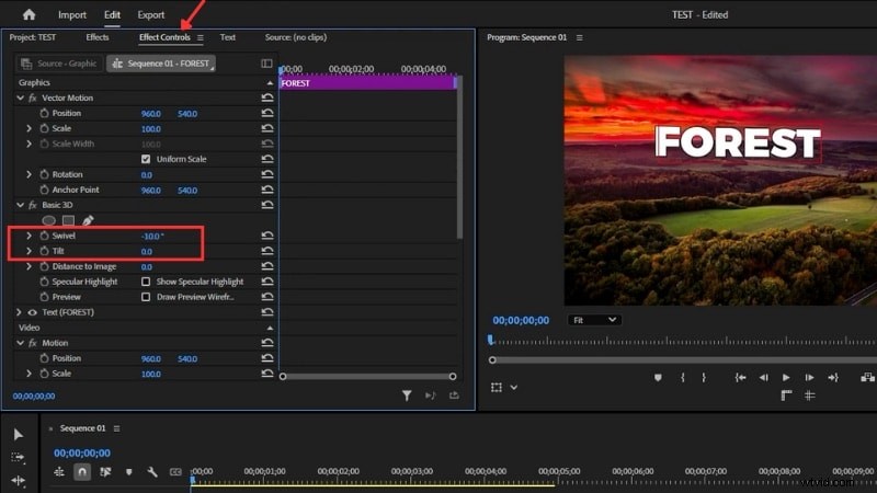 3D-tekst beheersen in Premiere Pro:voorinstellingen, sjablonen en aanpassingen 
