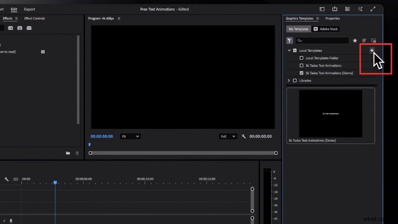 3D-tekst beheersen in Premiere Pro:voorinstellingen, sjablonen en aanpassingen 