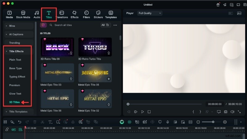 3D-tekst beheersen in Premiere Pro:voorinstellingen, sjablonen en aanpassingen 