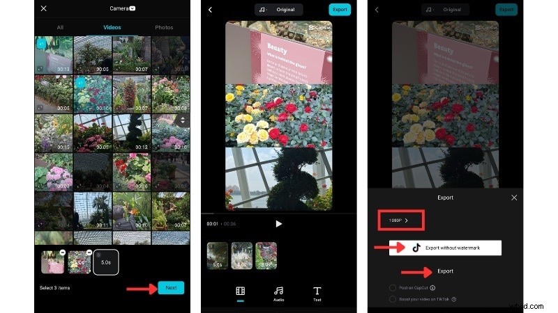 CapCut trending-sjablonen 2024:maak virale TikTok- en Reels-video s | Filmora AI 