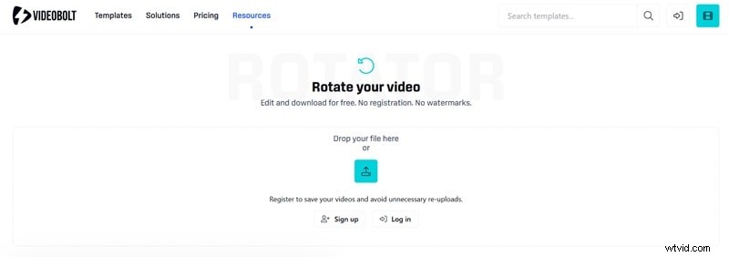 Gratis online videorotator:eenvoudig de videooriëntatie corrigeren - [jaar] 