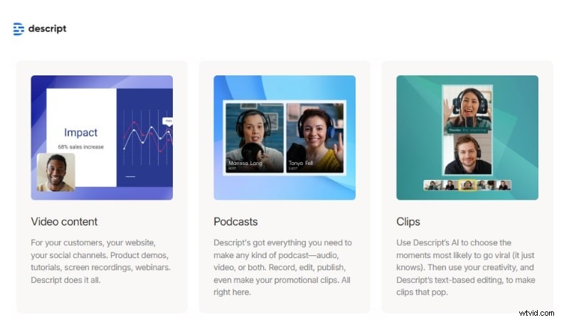 Beschrijvende recensie 2024:AI video- en audiobewerking - functies, voor- en nadelen 