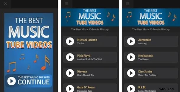 Top 10 muziekvideo-apps voor Android en iOS - 2025 