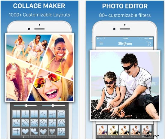 Top 12 gratis fotocollage-apps voor iPhone - editie 2025 