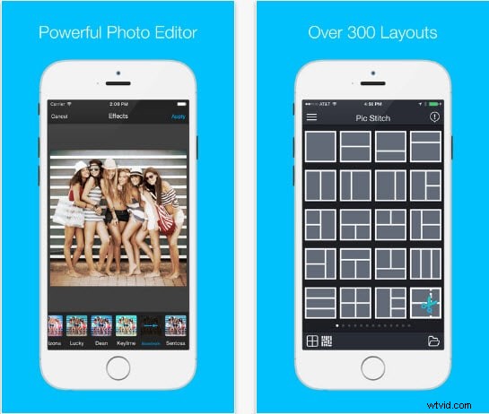Top 12 gratis fotocollage-apps voor iPhone - editie 2025 