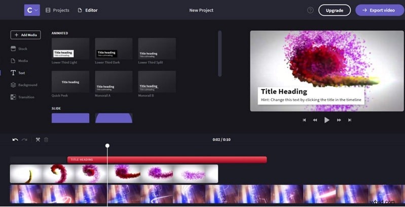 Beste iMovie-alternatieven:gratis video-editors voor alle niveaus (online en offline) 