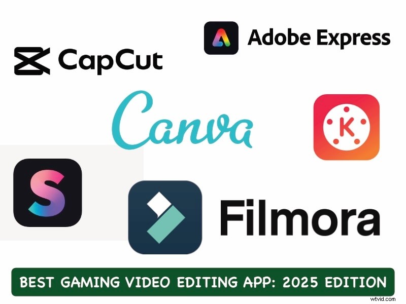 Top 6 mobiele video-editors voor gamers (iOS en Android) - 2024 