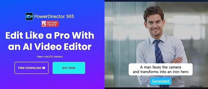 Gratis en legale videobewerkingssoftware-alternatieven voor PowerDirector 