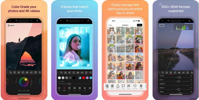 Darkroom App Review 2026:AI-kleurcorrectie en Filmora-alternatief 