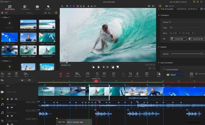 Beste LumaFusion-alternatieven voor Windows 10/11:professionele videobewerking 