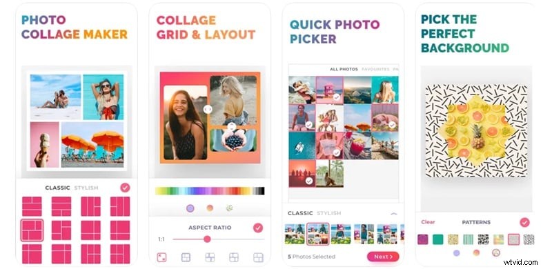 Beste fotocollage-apps voor iPhone en Android - gratis en betaald 