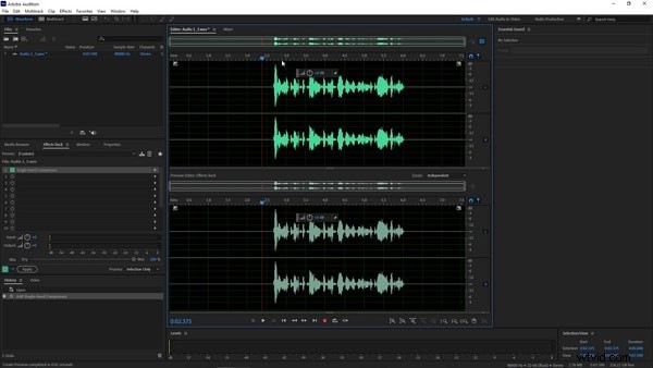 Adobe Audition:krachtige audio-editorrecensie en Filmora-alternatief 