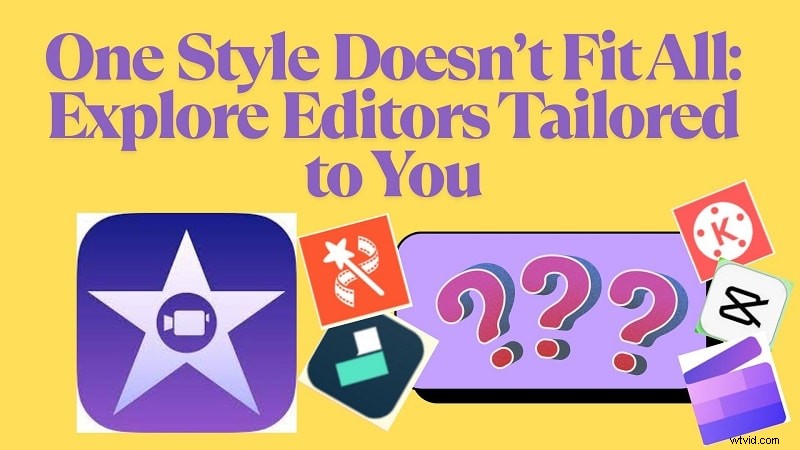 Beste iMovie-alternatieven:beste video-editors voor Windows, Mac en mobiel [2024] 