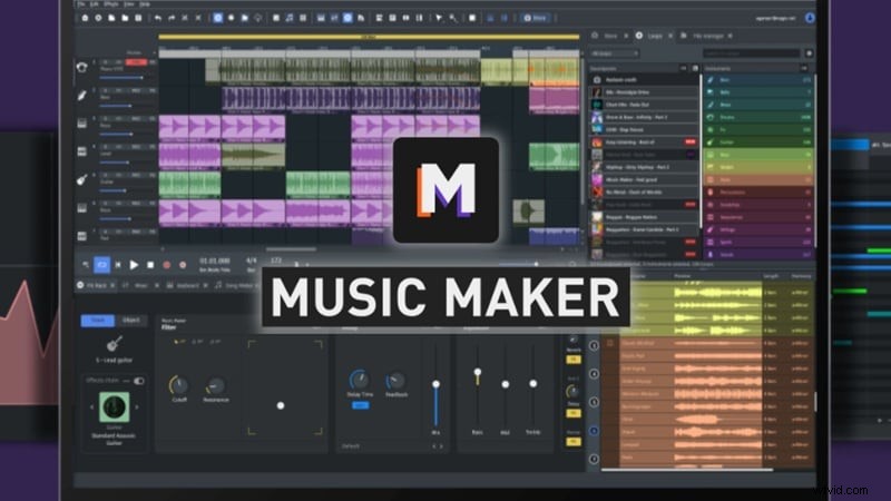 Magix Music Maker 2025 Review:eenvoudige muziekproductie voor beginners 