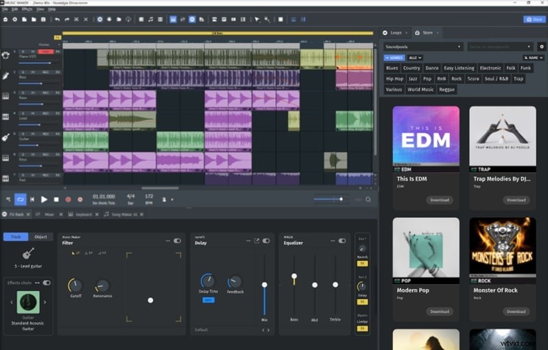 Magix Music Maker 2025 Review:eenvoudige muziekproductie voor beginners 
