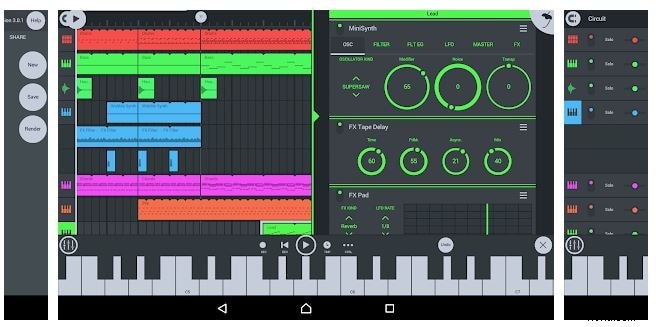 Top 8 Android DAW s voor muziekproductie in 2025 