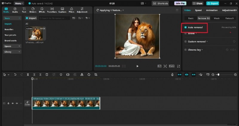 Verwijder moeiteloos video-achtergronden in CapCut:een stapsgewijze handleiding 