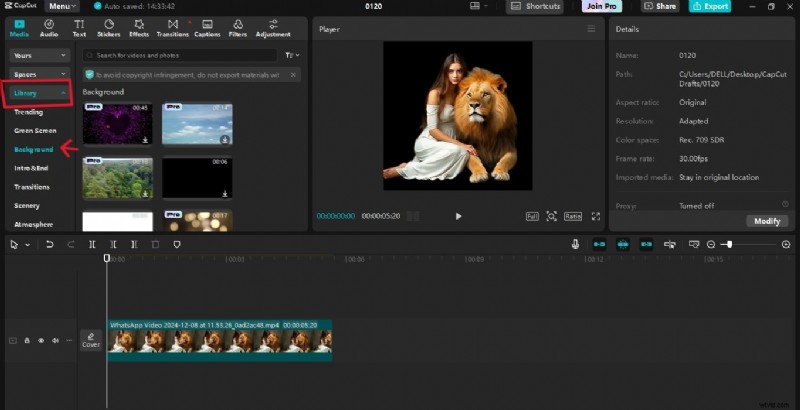 Verwijder moeiteloos video-achtergronden in CapCut:een stapsgewijze handleiding 