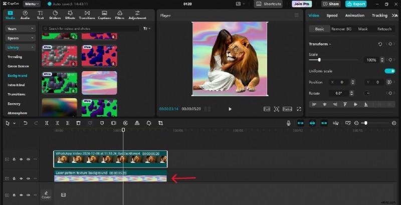 Verwijder moeiteloos video-achtergronden in CapCut:een stapsgewijze handleiding 