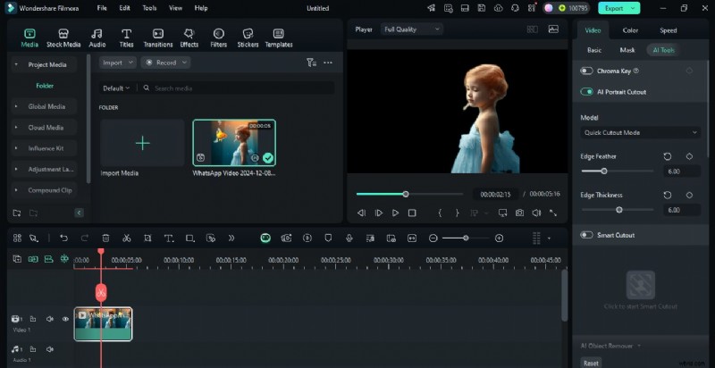 Verwijder moeiteloos video-achtergronden in CapCut:een stapsgewijze handleiding 