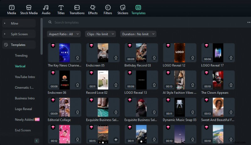CapCut-sjablonen:zoeken, creëren en gebruiken (Filmora Alternative 2025) 