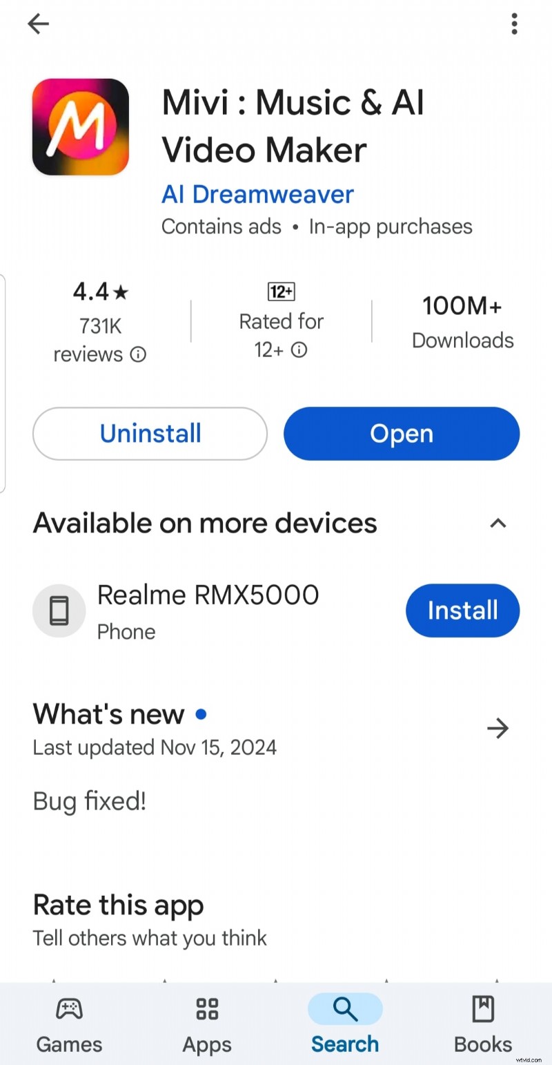 Mivi Video Editor:maak boeiende muziekvideo s op mobiel 