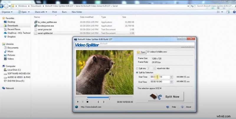 Boilsoft Video Cutter Review:eenvoudig video s splitsen, bijsnijden en samenvoegen 