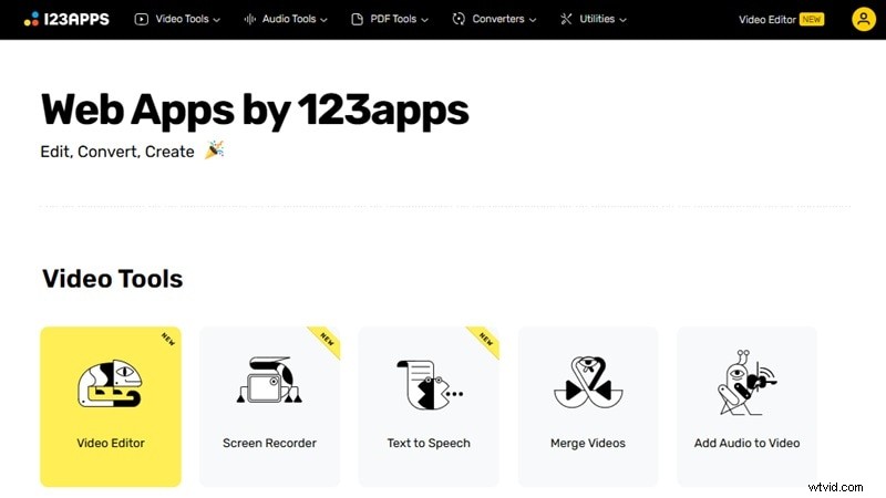 123 Video Editor Review:gratis online videobewerking gemakkelijk gemaakt 
