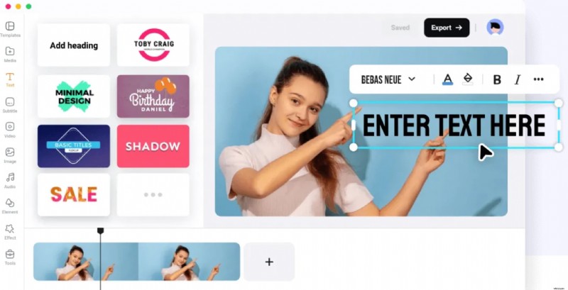 Maak verbluffende 3D-tekstvideo s | Gratis en professionele tools 