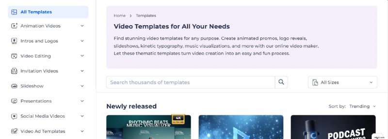 Ontgrendel de kracht van gratis Renderforest:een uitgebreide gids 