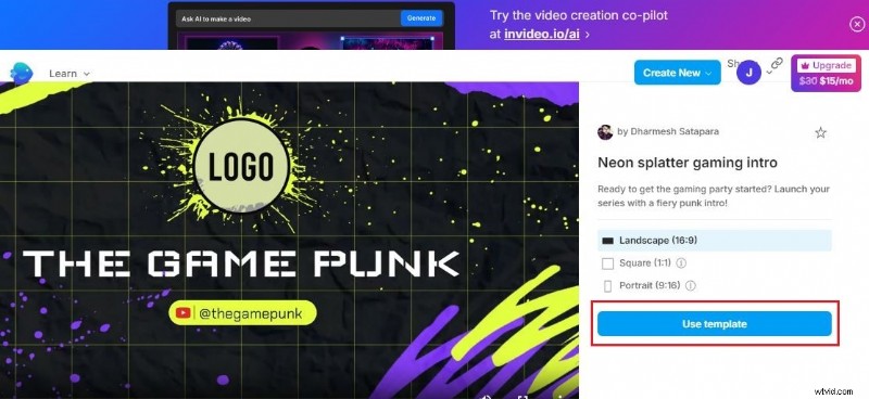 Invideo Intro Maker Review:functies, prijzen en alternatieven 2024 