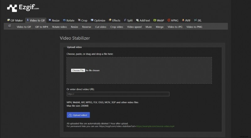 Beste online videostabilisatoren (2024):wankele beelden repareren - geen download! 