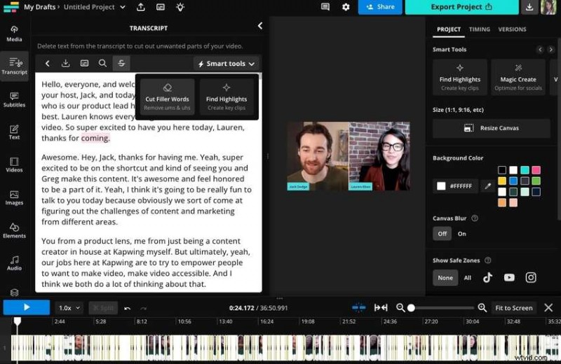 AI-video-editors:automatiseer en verbeter uw video s online 