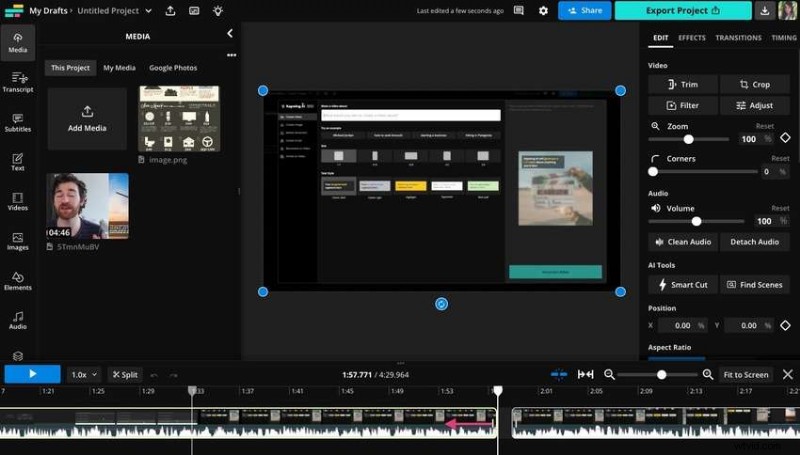 AI-video-editors:automatiseer en verbeter uw video s online 