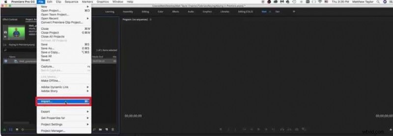 Premiere Pro:videoachtergronden verwijderen (gids 2024) 