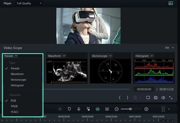 DaVinci Resolve Scopes:een uitgebreide gids voor kleurcorrectie 