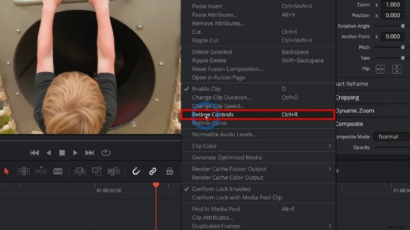 Slow Motion beheersen in DaVinci Resolve:een uitgebreide gids 