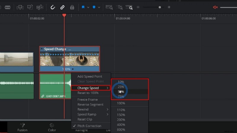Slow Motion beheersen in DaVinci Resolve:een uitgebreide gids 