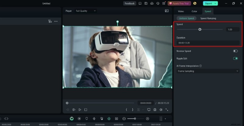 Slow Motion beheersen in DaVinci Resolve:een uitgebreide gids 