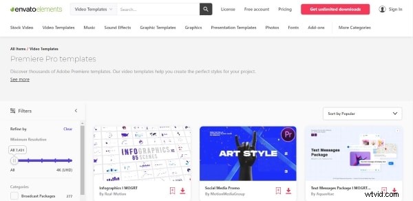 Top 10 gratis Premiere Pro-sjablonen voor 2025 | [Uw merk-/sitenaam] 